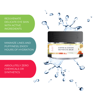 Eye Balm with Caffeine & Cocoa Butter