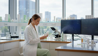 modern dermatology lab