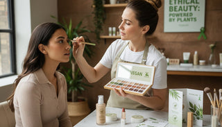 vegan makeup application