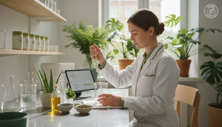 vegan skincare laboratory