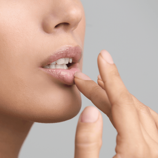 fine lines around the lips