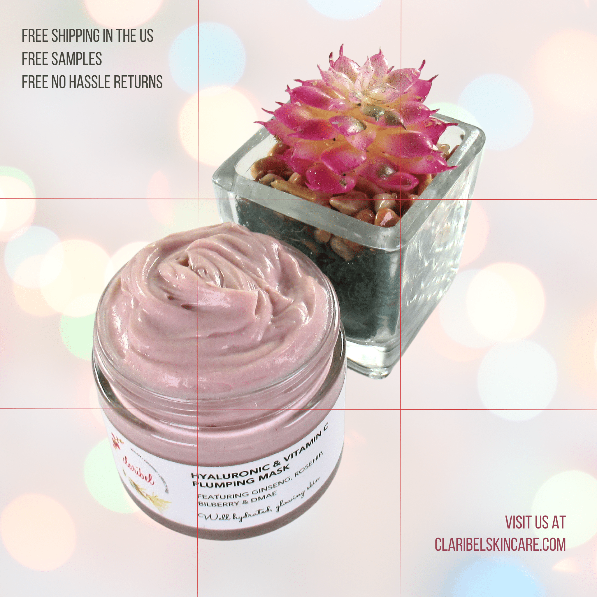 Unlock the Power of Our Plumping Mask for a Youthful Glow - Claribelskincare.com