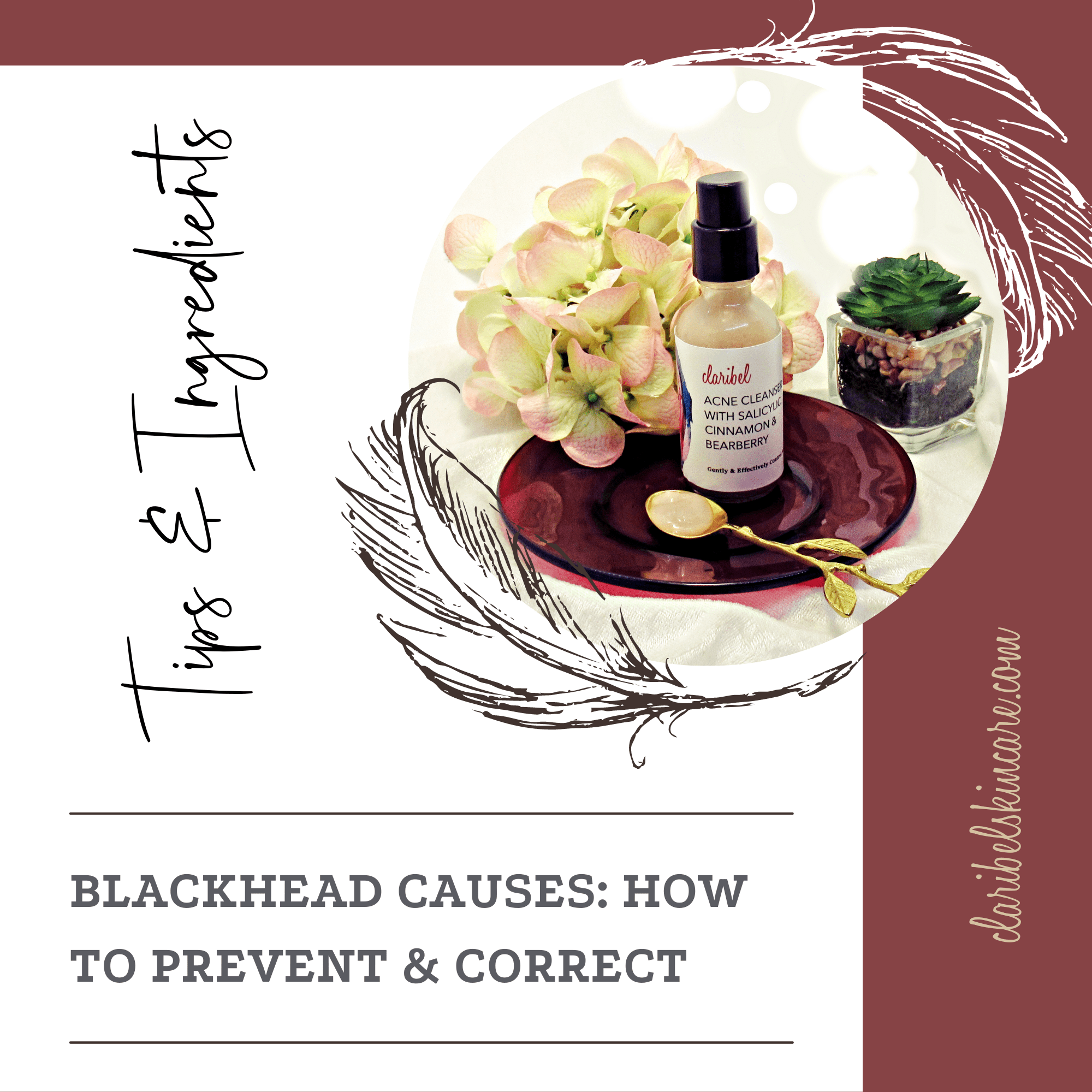 What Causes Blackheads:  How to Prevent and Correct - Claribelskincare.com