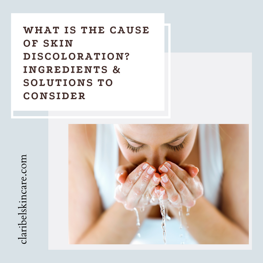 what causes skin discoloration