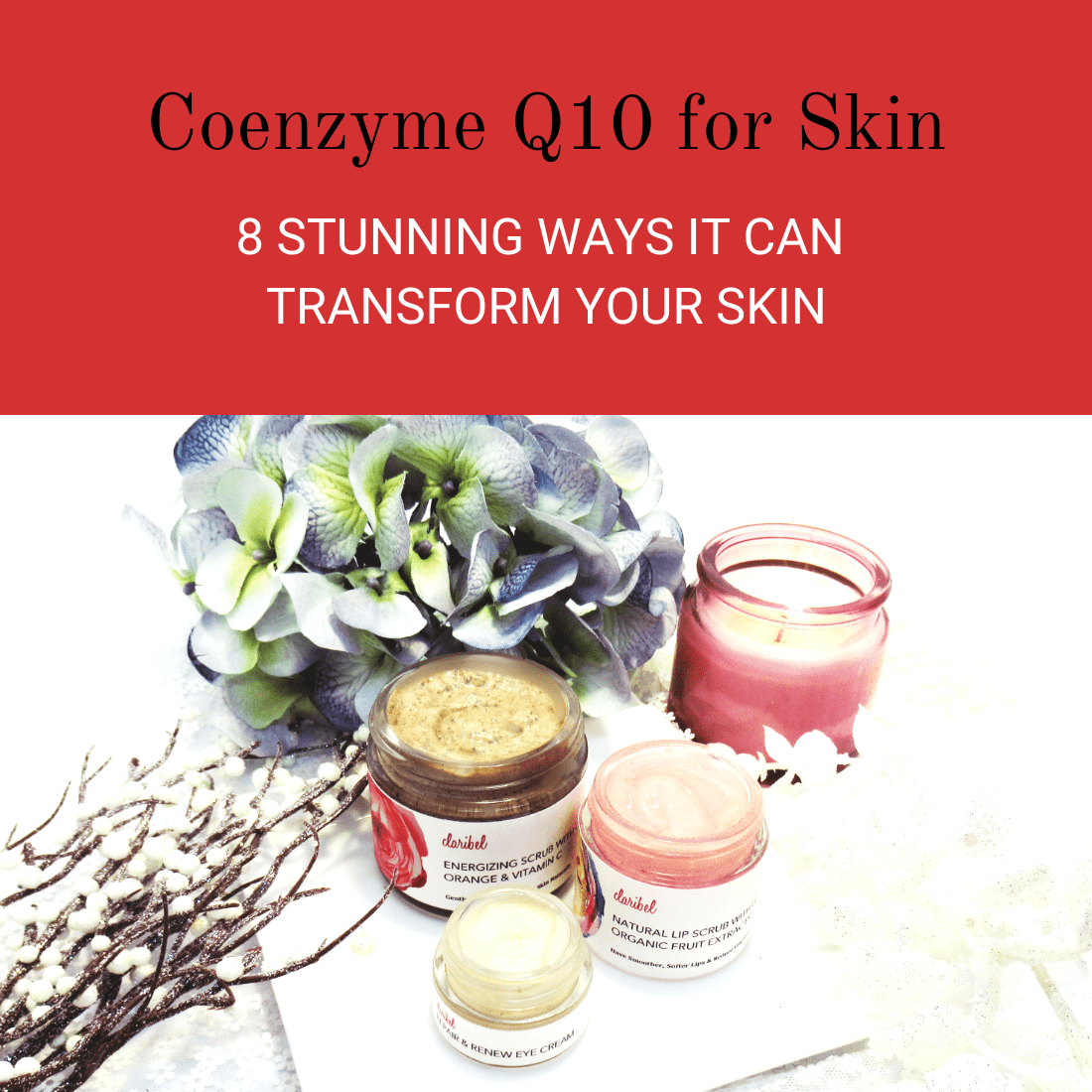 Coenzyme Q10 for Skin Care: 8 Stunning Ways It Can Help - Claribelskincare.com