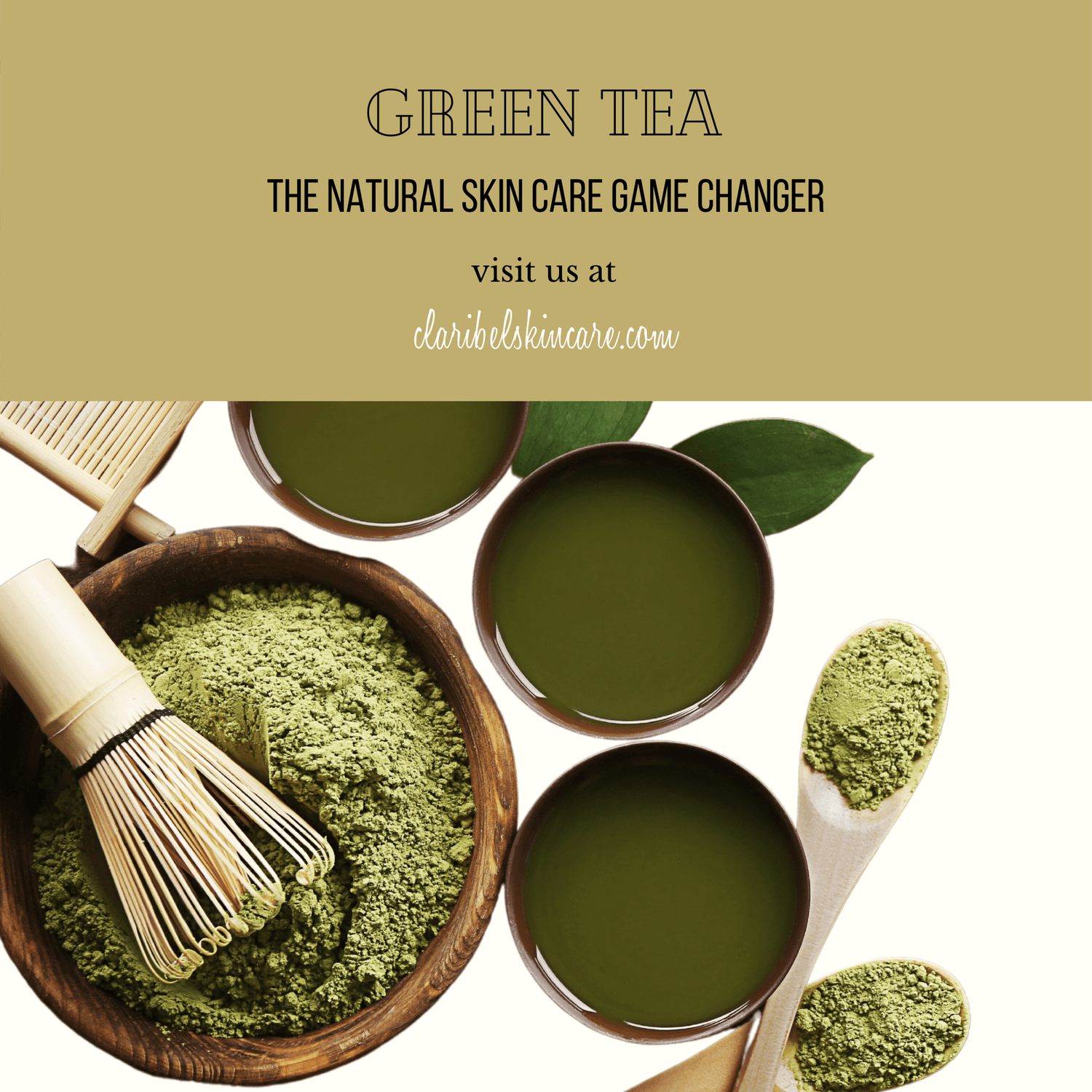 Green Tea for Skin Care:  Antioxidant Action for Anti Aging & Acne - Claribelskincare.com