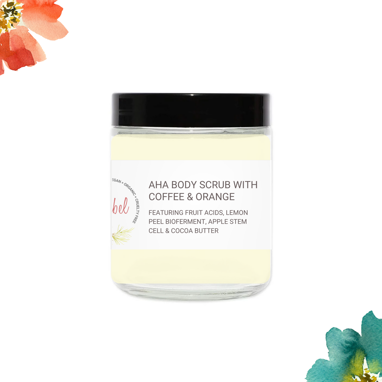 AHA Body Scrub ৹ Choose Your Natural Scent