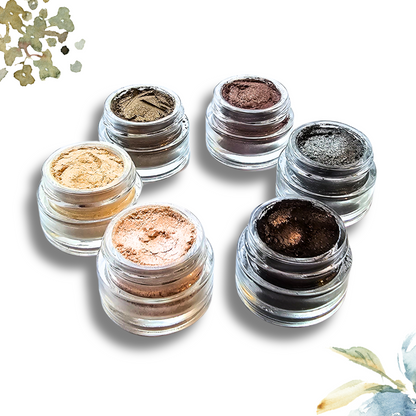 Flower + Mineral Highly Pigmented Eyeshadow with Active Ingredients ৹ Starry Night 