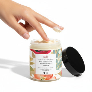 Body Scrub with AHA ৹ Choose Your Natural Scent