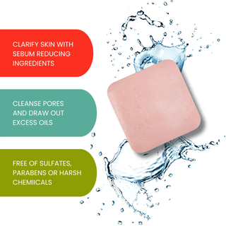 Clarifying Calamine Clay Cleansing Bar for Face & Body
