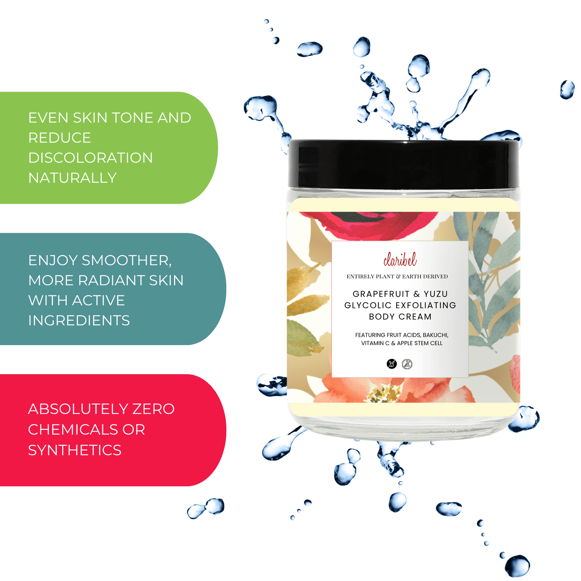 Exfoliating Body Cream with Glycolic Acid