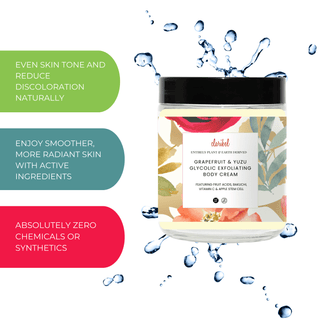 Exfoliating Body Cream with Glycolic Acid