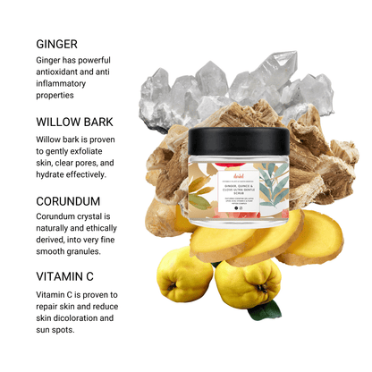 Ginger, Quince & Clove Ultra Gentle Scrub