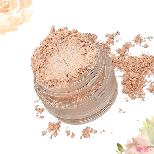 Flower + Mineral Highly Pigmented Eyeshadow and Highlighter with Active Ingredients ৹ Halo 