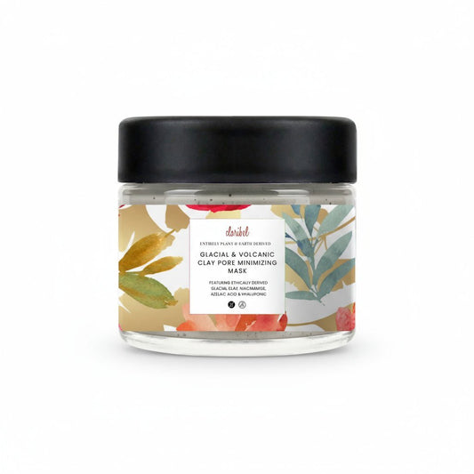 Pore Reducing Face Mask with Glacial & Volcanic Clay