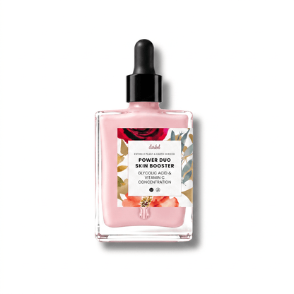 Power Duo Skin Booster: Glycolic Acid and Vitamin C ৹ A Concentrated Formula to Stimulate Collagen and Even Skin Tone