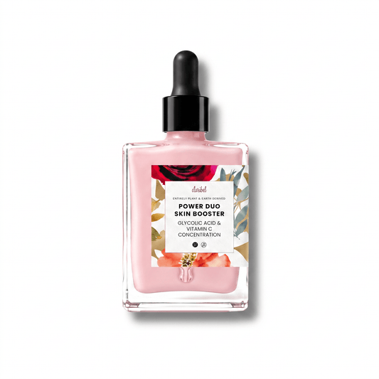 Power Duo Skin Booster: Glycolic Acid and Vitamin C ৹ A Concentrated Formula to Stimulate Collagen and Even Skin Tone