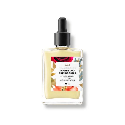 Power Duo Skin Booster: Retinol and Plant Peptides ৹ A Concentrated Formula for Anti Aging and Cell Turnover