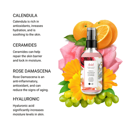 Rose & Calendula Ceramide Cleanser