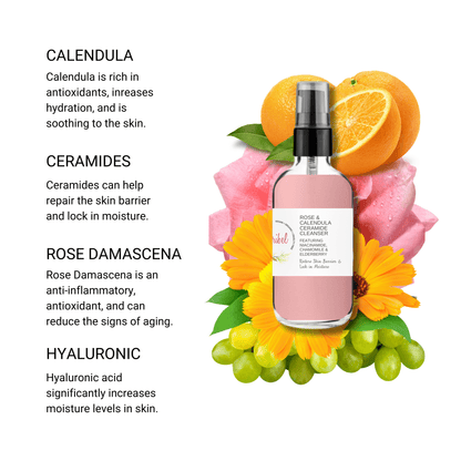 Rose & Calendula Ceramide Cleanser