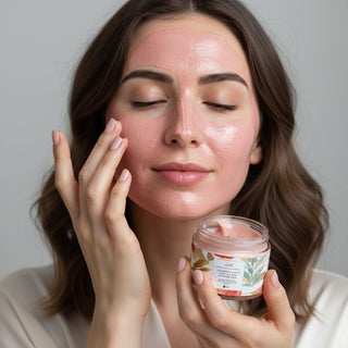 Skin Plumping Mask with Hyaluronic & Vitamin C