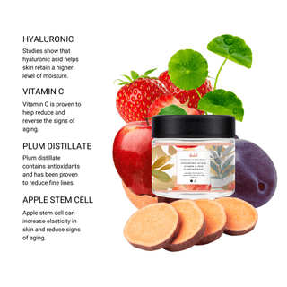 Skin Plumping Mask with Hyaluronic & Vitamin C