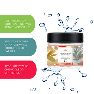Skin Plumping Mask with Hyaluronic & Vitamin C