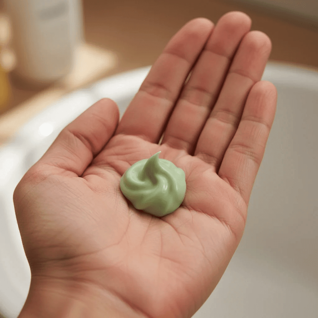 Lime & Basil Mojito Enzyme Cleansing Cream ৹ Featuring Mango Seed Butter, Bilberry & Vitamin E